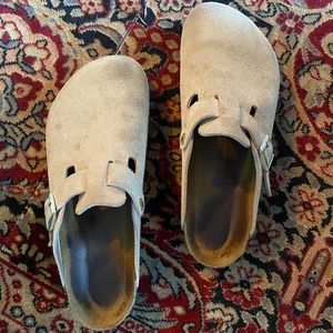 Birkenstock Boston Clog (suede leather)